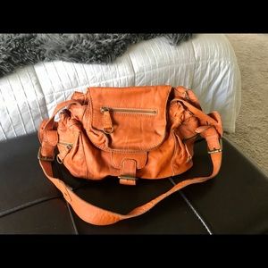 Anthropologie Bica Cheia Leather Handbag